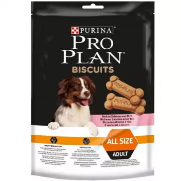 Корм д/соб Проплан Печенье ProPlan Biscuits Лосось/Рис 4х400г