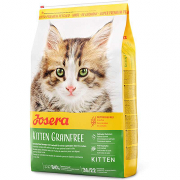 Сухой корм для котят Kitten Grainfree с домашней птицей 400 г Josera