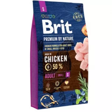 Корм для собак Брит Brit Premium Dog Adult S 8 кг Весовой цена за 1 кг