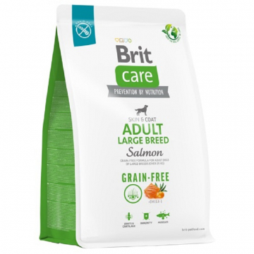 Корм д/соб Брит весом от 25 кг Brit Care Грейн-Фри эдалт лардж 172204/558896