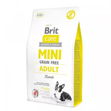 Корм д/соб Брит для взрослых миниатюрных пород с ягненком Brit Care Grain-Free Adult Mini Breed Lamb 2кг