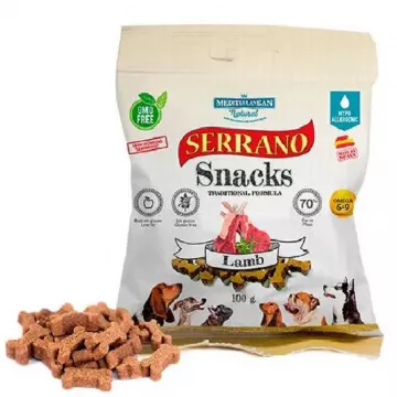 Натуральні ласощі для собак Серано Serrano snack for dog rich lamb ягня 100 г