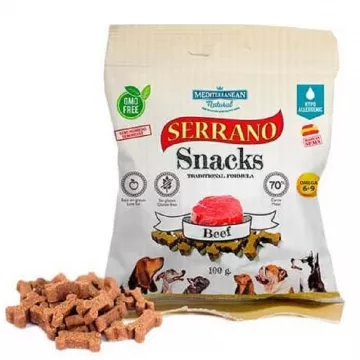 Натуральное лакомство для собак Серано Serrano snack for dog beef говядина100 г