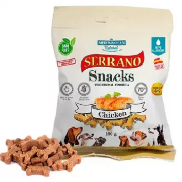 Натуральное лакомство для собак Серано Serrano snack for dog chiken курица100 г