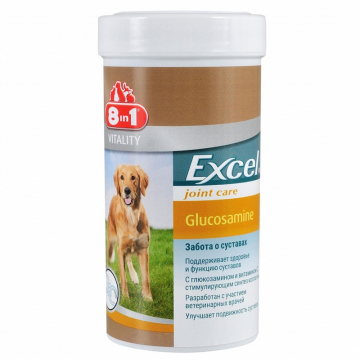 8 в 1 Exel Glucosamine витамины для собак с глюкозамином 55 таб. 121565