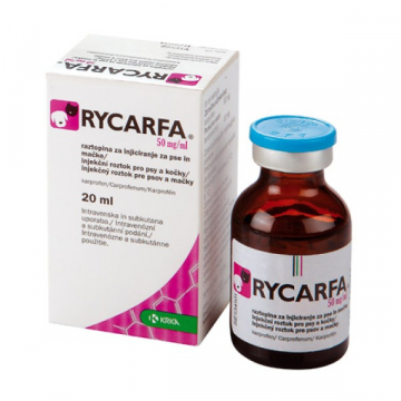 Рикарфа раствор для инъекций 50 мг на мл 20 мл KRKA