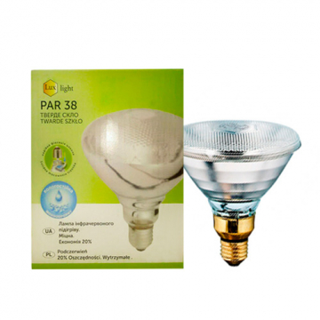 Лампа ИК 175 W 240 V Ziling PAR38 пресованое стекло белая Китай