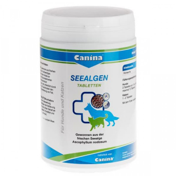 Канина Canina Seealgen Сеалген поліпшення пігментації добавка для собак і кішок 220 таблеток