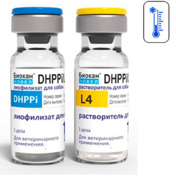 Вакцина Біокан Новел DHPPI + L4 BioVeta 1 доза Чехія