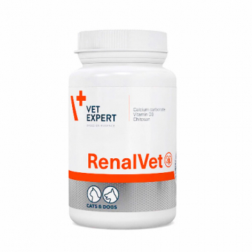 Реналвет VetExpert Ветэксперт для собак и кошек с симптомами хронической почечной недостаточности 60 капсул