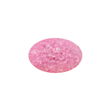 Іграшка для котів яйце гліцеринове рожеве з бубонцем 3 * 4,5 см FOX XWT002-1