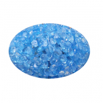Іграшка для котів яйце гліцеринове блакитне з бубонцем 3 * 4,5 см FOX XWT002-2