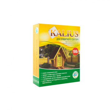 Kalius биопрепарат для очистки выгребных ям, уличных туалетов и септикив 100 г