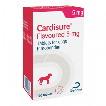 Кардішур (Cardisure) 5 мг при серцевої недостатності собак №10 Dechra