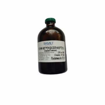 Метронидазол-форте 5% орал. (100 мл) Базальт
