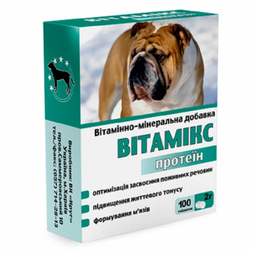 Витамикс 12 для собак протеин №100 Круг
