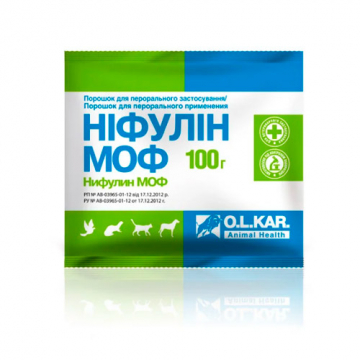 Ніфулін МОФ 100 г для непродуктивних тварин O.L.KAR