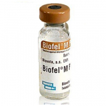Вакцина Биофел M Плюс для кошек против микроспории 1 доза BioVeta