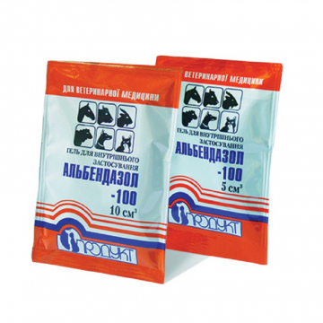 Альбендазол-100 гель 10 мл Продукт