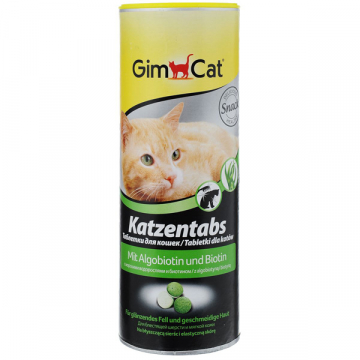 Витамины для кошек GimCat Джимкет Алгобиотин и биотин 710 шт 425г