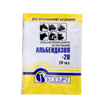 Альбендазол-20 гель 10 мл Продукт